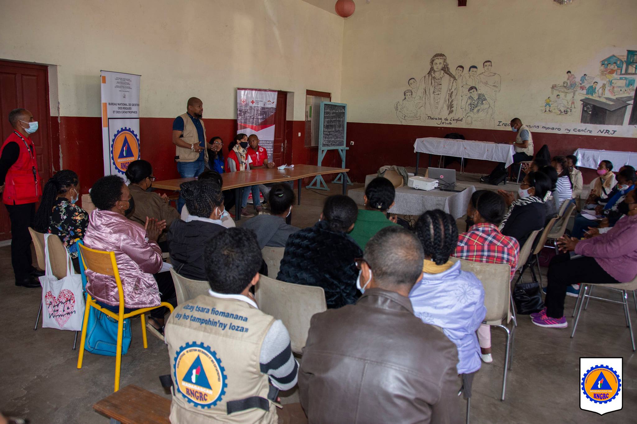 Tetikasa fanalefahana ny loza sy ny tadidom-doza miaraka amin'ny Croix-Rouge Allemande